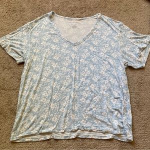 American Eagle Soft & Sexy Floral Shirt